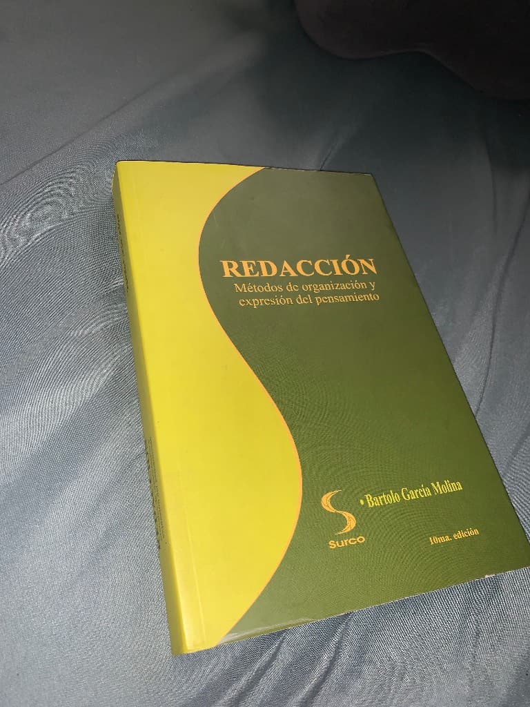 Redacción métodos de organización y expresión del pensamiento