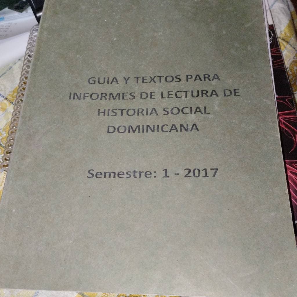 Historia social dominicana