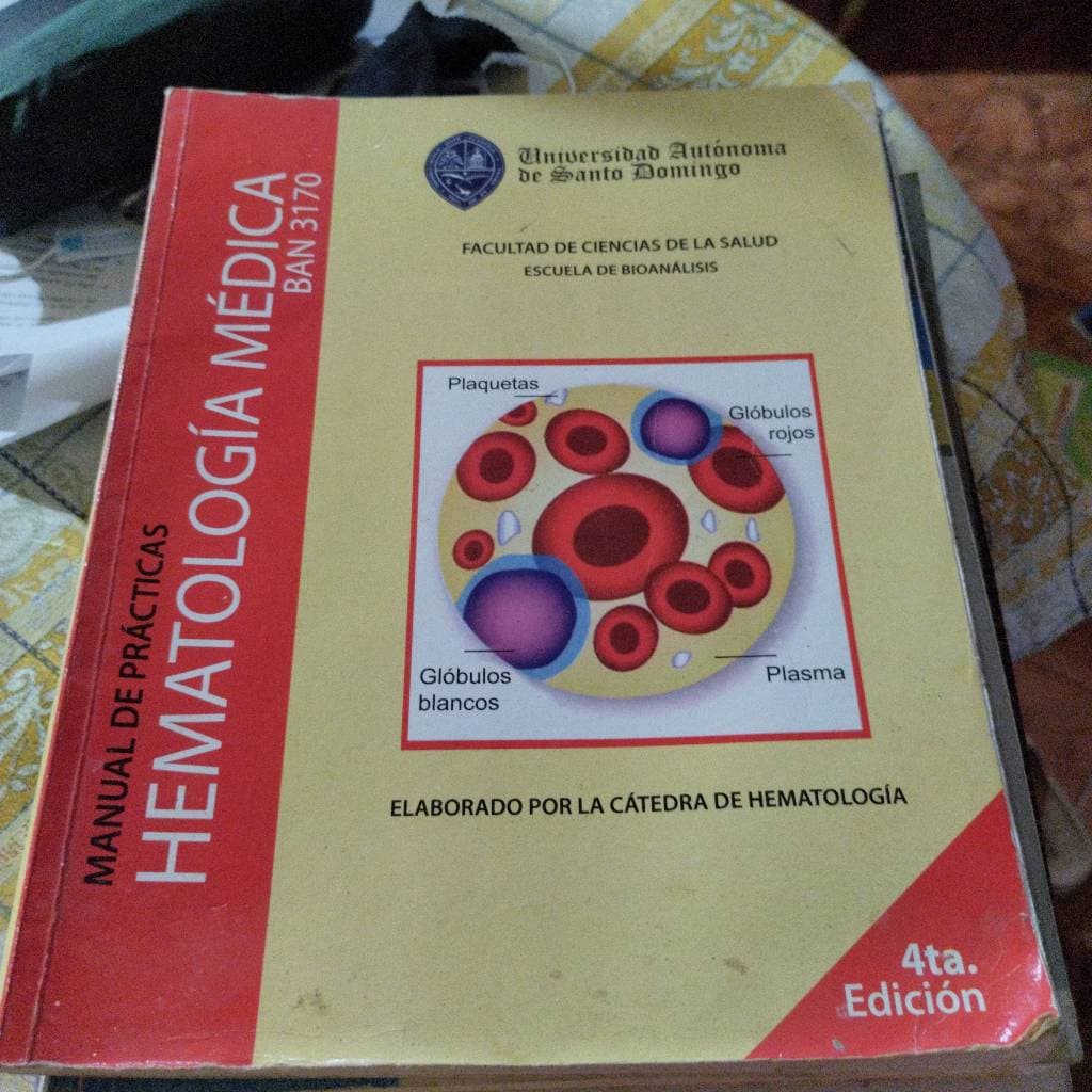 Manual de practicas Hematología Médica BAN 3170