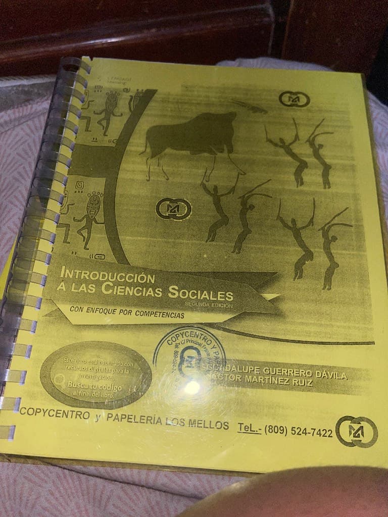 Libro de introducción a las ciencias sociales