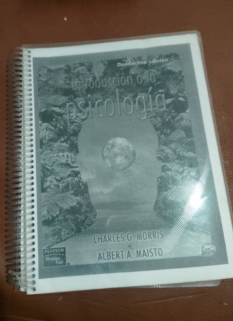 Manual de Introducción a la psicología