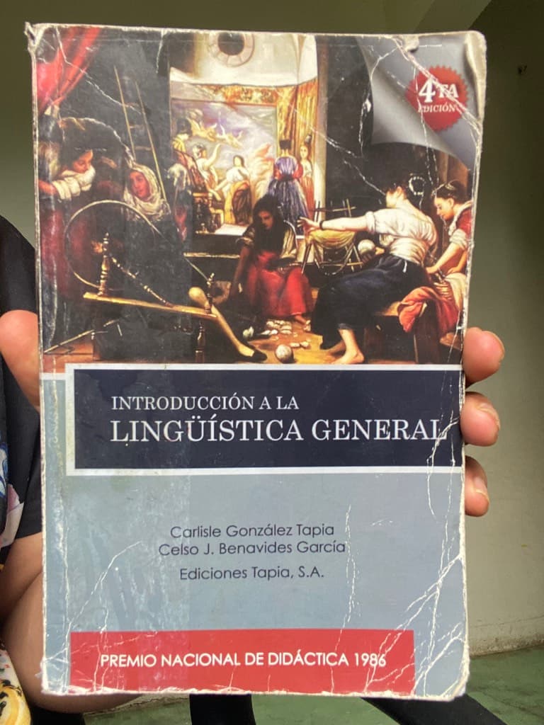 Introducción a la lingüística Carlisle González Tapia