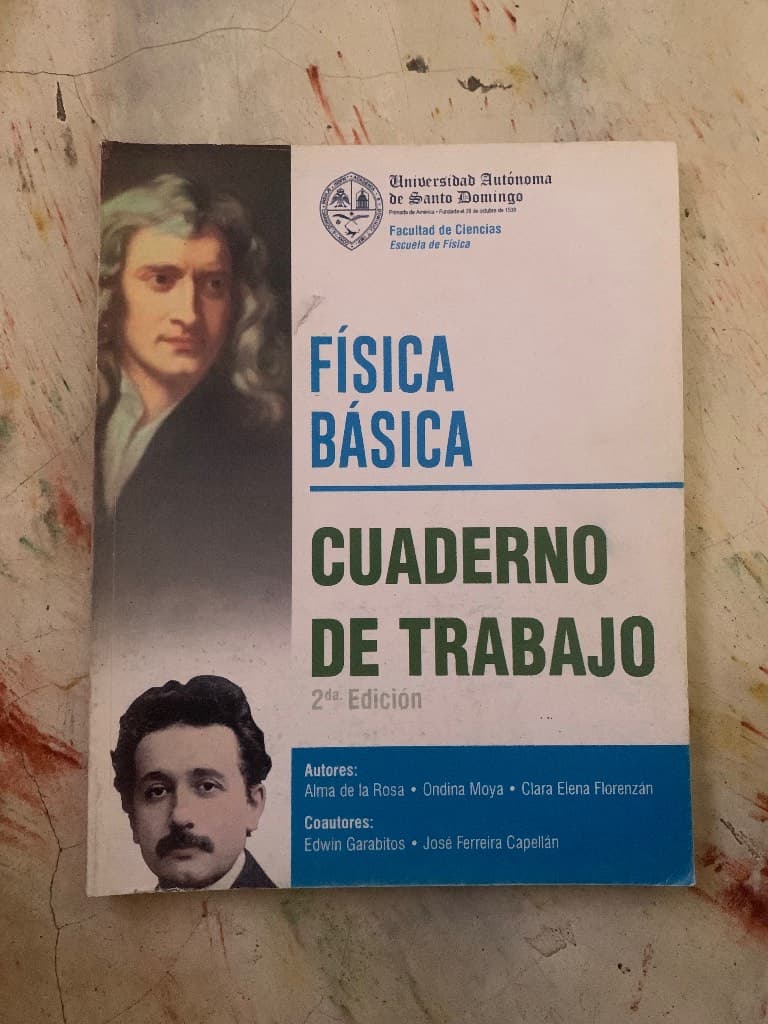 Cuaderno de trabajo de Física Básica