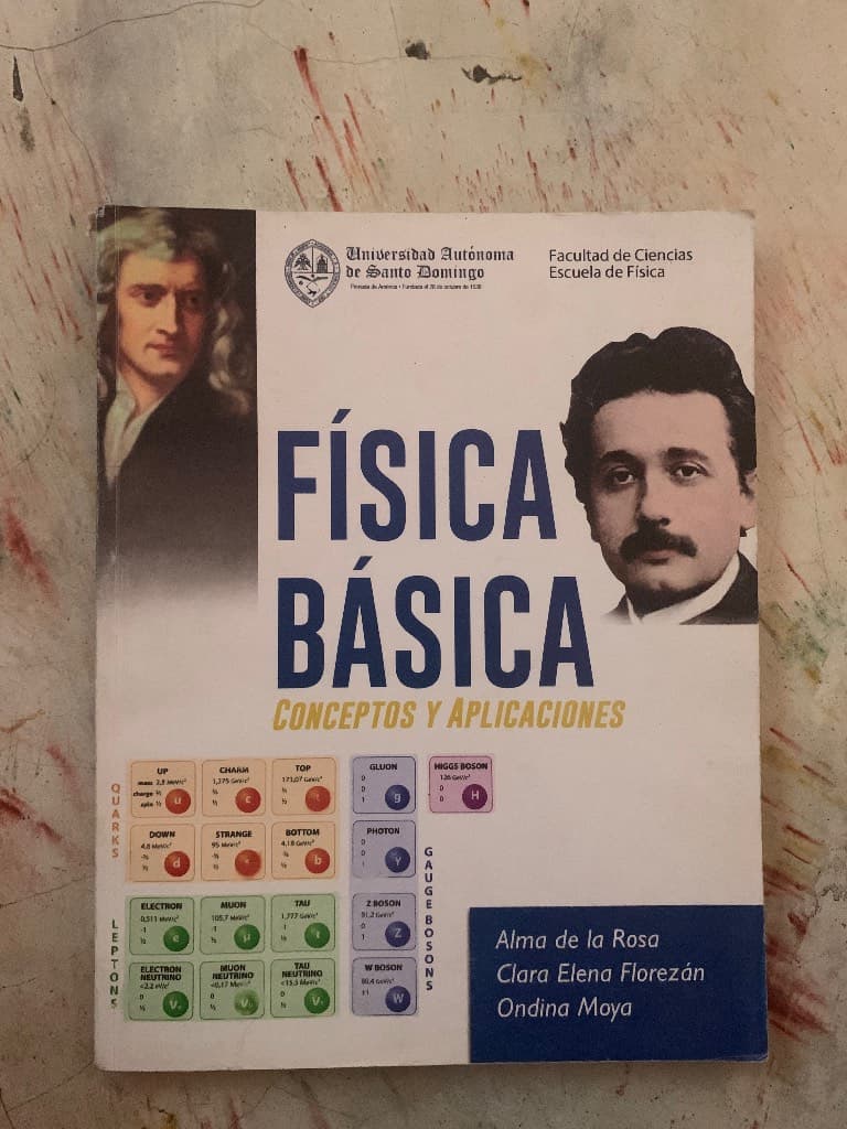 Libro de física básica, conceptos y aplicaciones.
