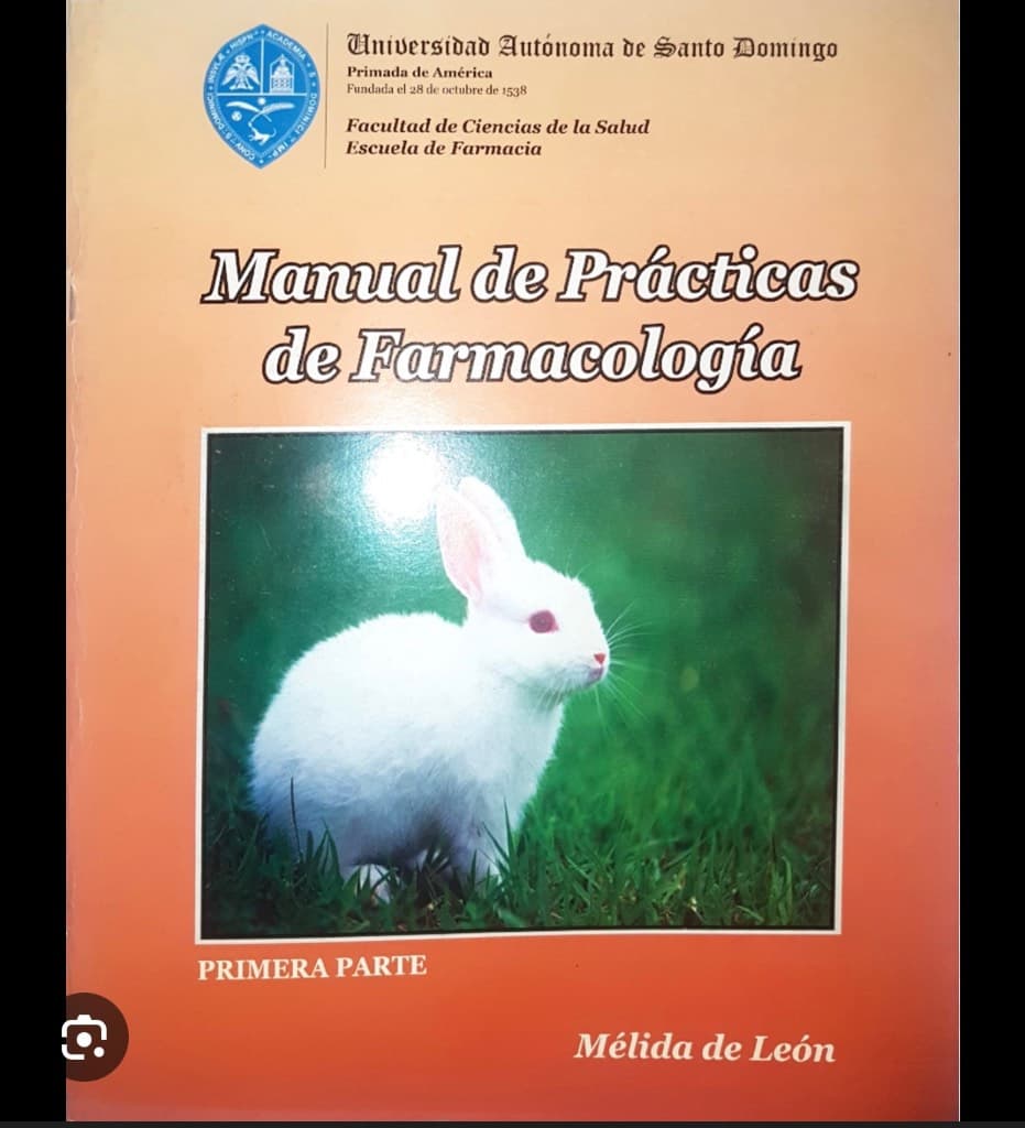 Manual de farmacología