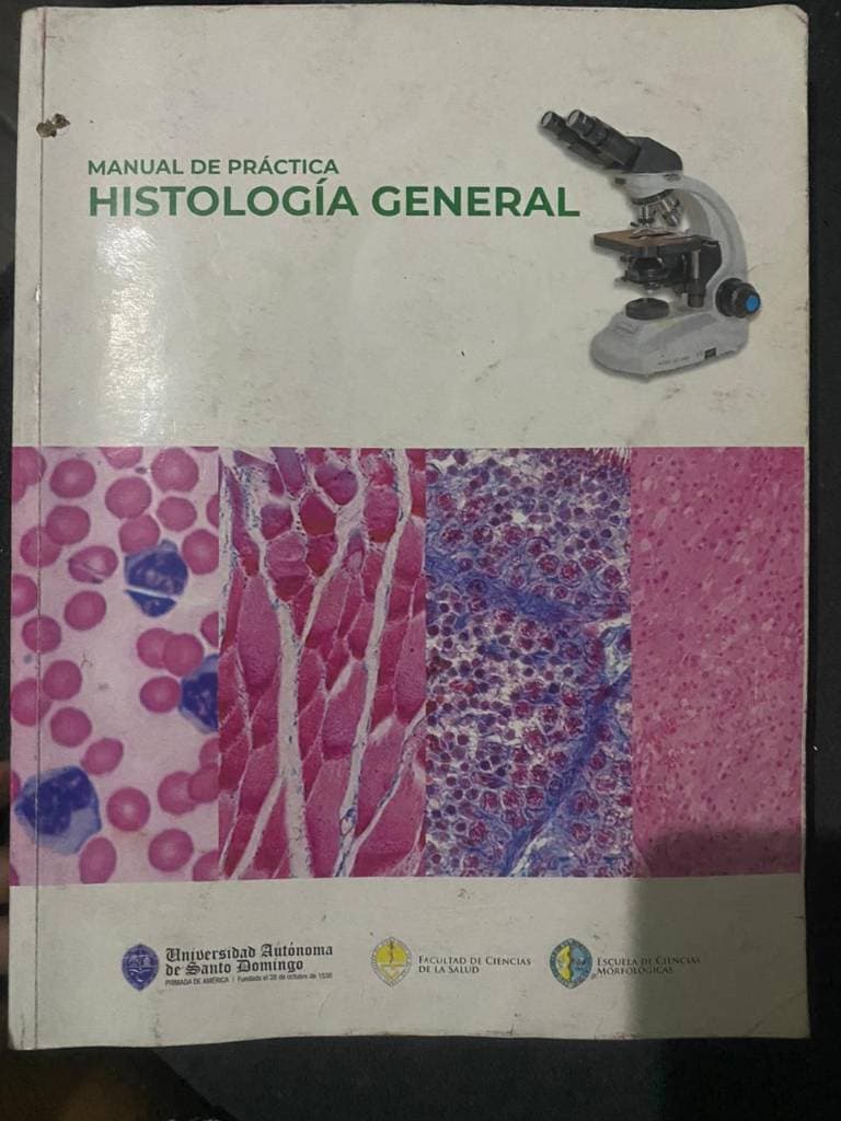 Manual de Práctica Histología UASD (Usado y Lleno)