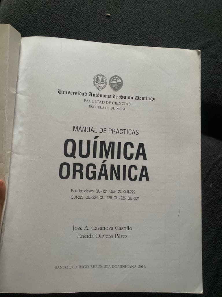 Manual de prácticas química orgánica — foto 2