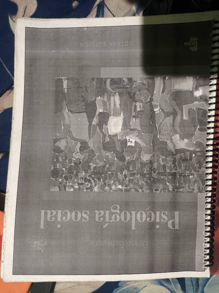 folleto de psicología social