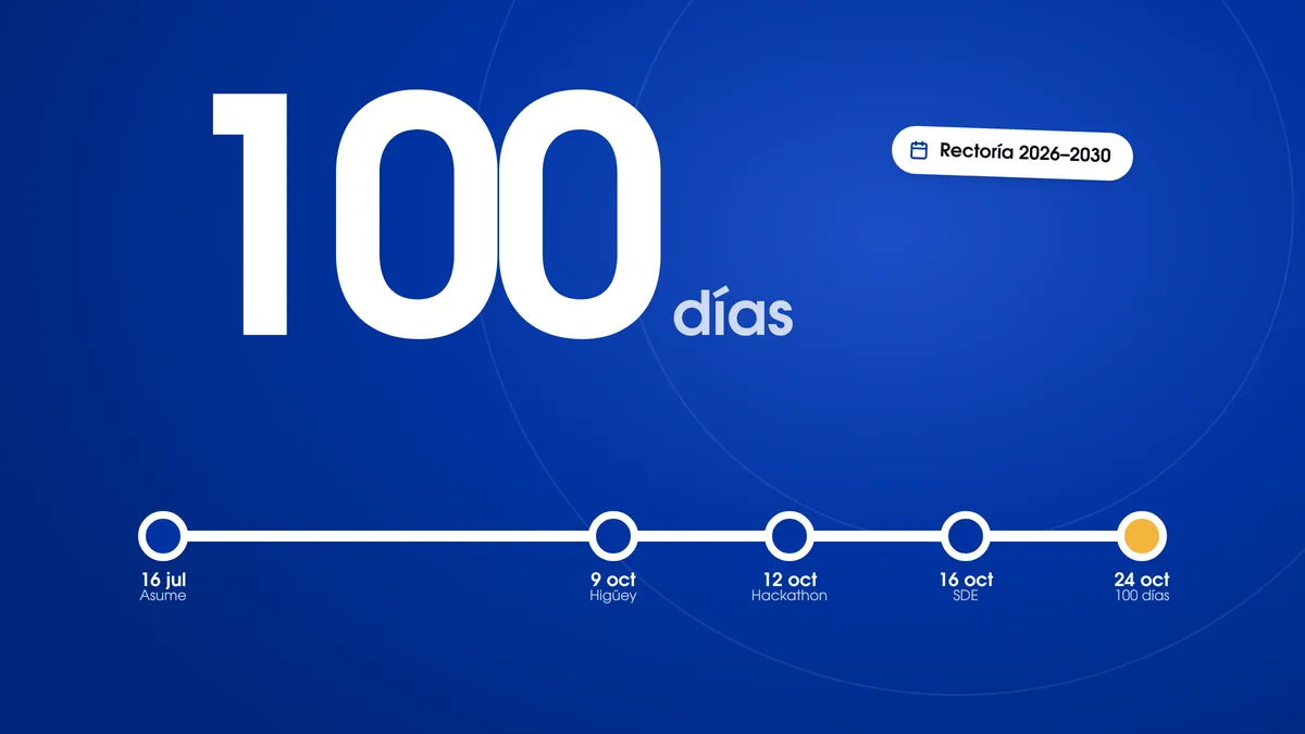 Los 100 días de Jorge Asjana en la UASD: lo que prometió y lo que se ha visto